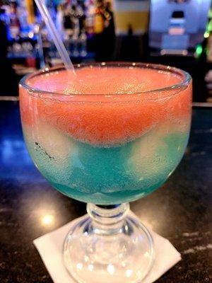 Bomb pop cocktail