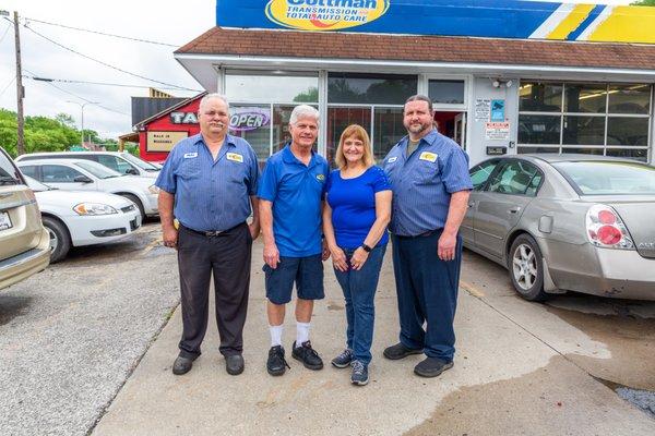 Our team is proud to serve you and your vehicle. If you are having an issue with your vehicle, the Cottman Transmission team can help!