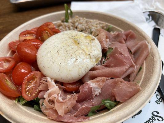 Prosciutto Burrata Bowl