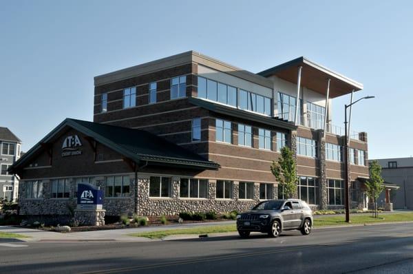 View of our Front Street Branch heading downtown Traverse City.