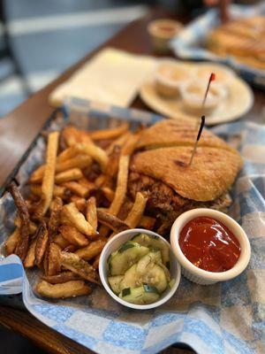 Pulled Pork Knish