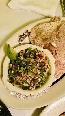 Ceviche (only available on occasion)