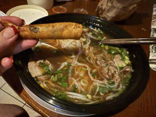 Beef Pho and Shrimp Blanket?