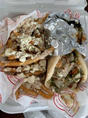 Shawarma w/Greek Fries