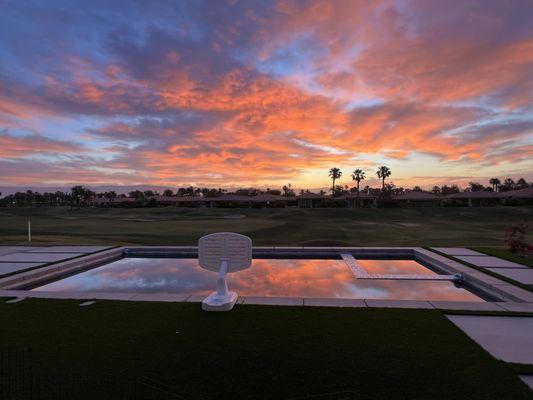 Enjoying La Quinta Life in our beautiful Bella Blue Pool!