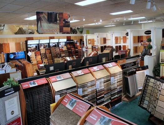 Bob Wagner's West Chester carpet showroom