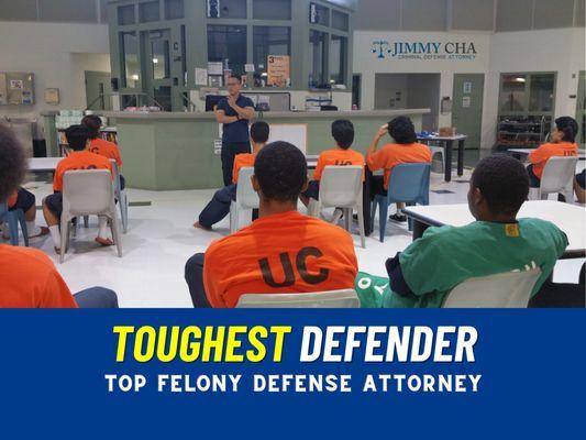 Jimmy Cha is the toughest criminal defense attorney in Orange County.