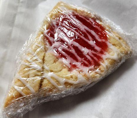 Last strawberry scone of the day (12/28/23)