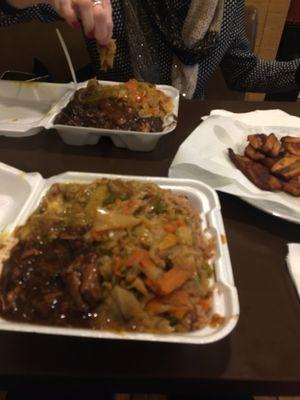 Curry/brown chick & curry chicken/ox tail