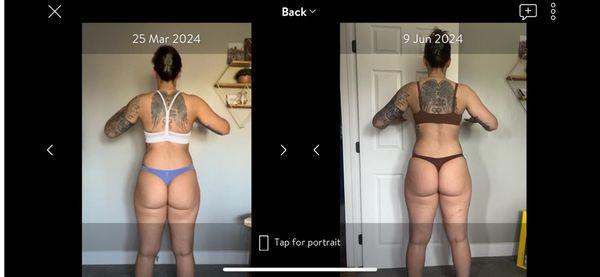 transformation back photos