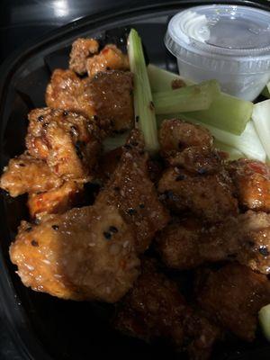 Boneless chicken wings