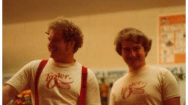 Early 1980s Tozier Brothers. Art (left)                        Evan (Right)