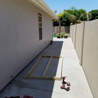 Shed assembly job