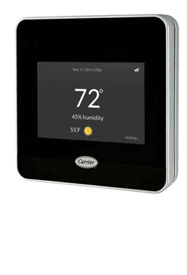 Check out Carrier's new wifi thermostat with a lot of great features!