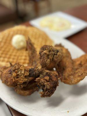 Breakfast Menu - Chicken & Waffles