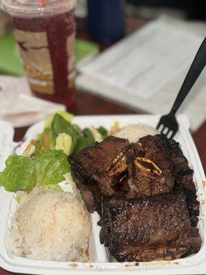 Beef rib combo