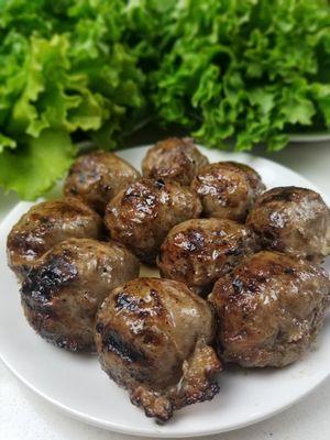 Bo Nuong Mo Chai (Large)
 Charbroiled Meatball!