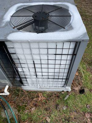 Heat Pump with defrost problem.