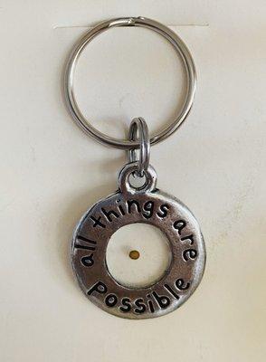 Mustard Seed Key ring