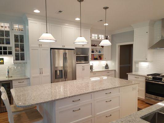 30 year old kitchen transformed into a beautiful masterpiece.