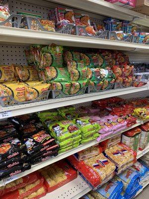 Huge selection of Noodles