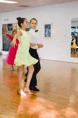 Kids Ballroom Dance classes at The Ballroom Club