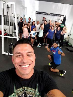 All Out Bootcamp group class