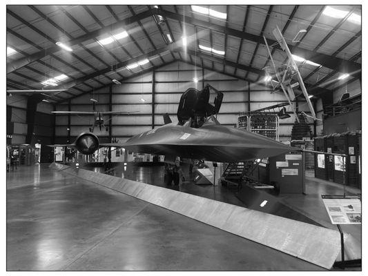 SR-71A BlackBird with Max Speed 2,200 mph. #bnwphoto