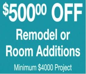 Farthing Development Inc $500 off Remodel or Room Additions on Minimum $4000 project.