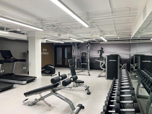 New for 2024 Remodeled fitness center