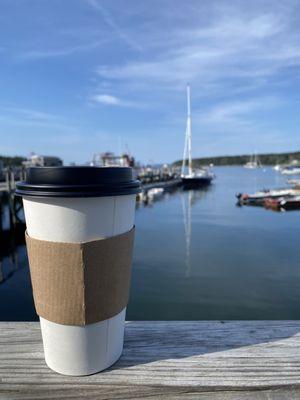 Coffee with a view!