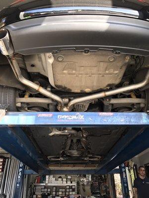 Great exhaust work!