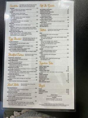 Page 2 menu.