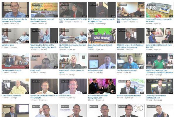 Watch more than 50 video testimonials and educational tools to help you increase your credit scores!