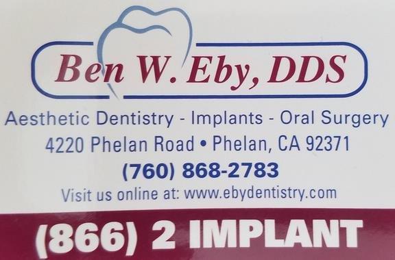 Ben W Eby, DDS