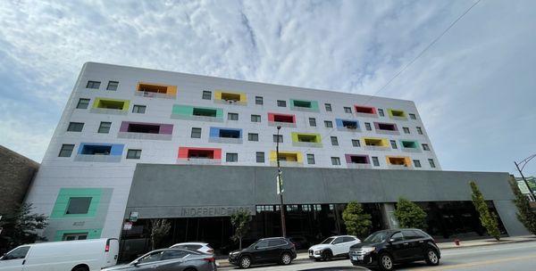 Chicago Public Library's Independence Branch, co-located with CHA housing.