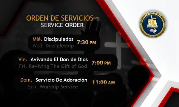 Service order