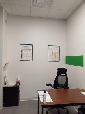 Marijuana Doctor Sanford medical marijuana evaluation clinic doctor's room