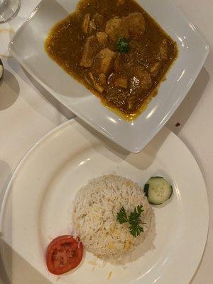 Chicken Curry and Rice