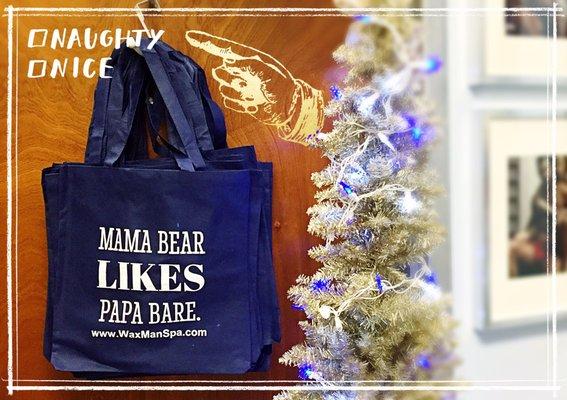 2016 Holiday Bags! Re-Useable and super cute!