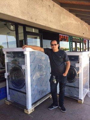 We are a company owns chain of laundromats in Southern California.