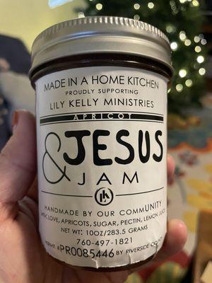 They sell Jesus & Jam.