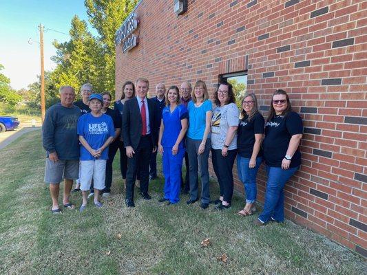 Visit with Senator James Lankford