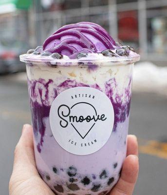 Ube Boba Float