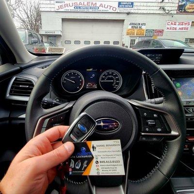 Subaru smart key programming