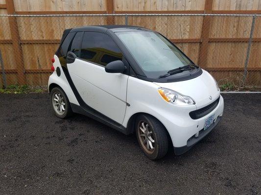 Smart ForTwo. All keys lost, SAM module repairs, etc