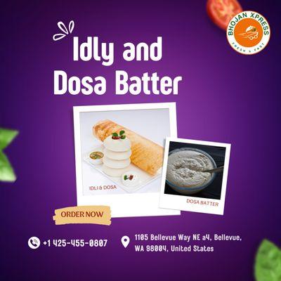 Whisking up magic in the kitchen!  Get ready to indulge in the art of idly and dosa making with this luscious batter.  Perfectly ferm