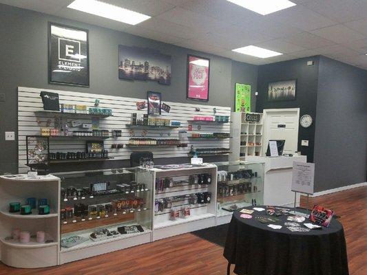 We have all you need, from the beginner vapor to the advanced vapor!!!!  Come in and check it out!!!