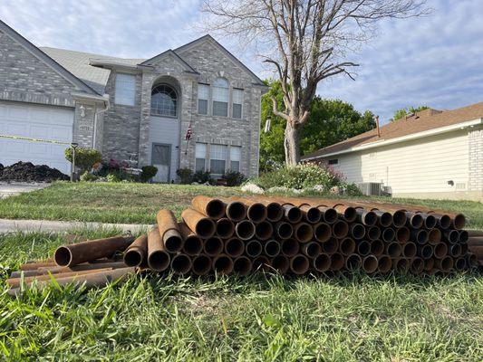 steel piers in Converse TX