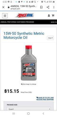 Keep the Sport in your Bike.  Oil for every Bike.